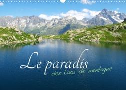 Le paradis des lacs de montagne (Calendrier mural 2023 DIN A3 horizontal)