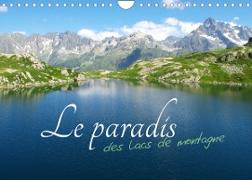 Le paradis des lacs de montagne (Calendrier mural 2023 DIN A4 horizontal)