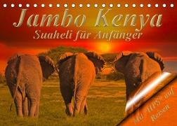 Jambo Kenya (Tischkalender 2023 DIN A5 quer)