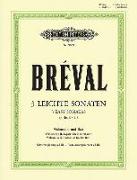 3 Easy Sonatas for Cello and Bass Instrument (Piano Ad Lib.) Op. 40 Nos. 1-3