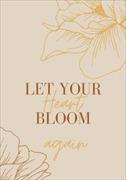 Blossom Collection / Notizbuch, Bullet Journal, Journal, Planer, Tagebuch "Heart"