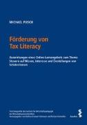 Förderung von Tax Literacy
