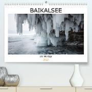 Baikalsee im Winter (Premium, hochwertiger DIN A2 Wandkalender 2023, Kunstdruck in Hochglanz)