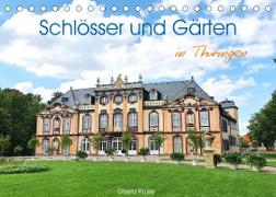 Schlösser und Gärten in Thüringen (Tischkalender 2023 DIN A5 quer)