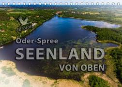Oder-Spree Seenland von oben (Tischkalender 2023 DIN A5 quer)