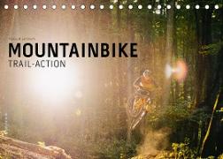 Mountainbike Trail-Action (Tischkalender 2023 DIN A5 quer)