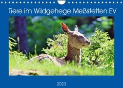 Tiere im Wildgehege Meßstetten EV (Wandkalender 2023 DIN A4 quer)