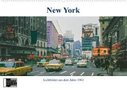 New York im Jahr 1963 (Wandkalender 2023 DIN A2 quer)