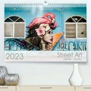 Street Art - Holbox, Mexico (Premium, hochwertiger DIN A2 Wandkalender 2023, Kunstdruck in Hochglanz)
