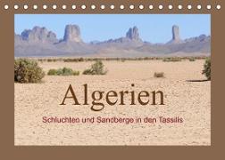 Algerien - Schluchten und Sandberge in den Tassilis (Tischkalender 2023 DIN A5 quer)