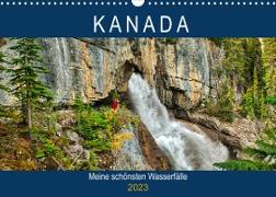 KANADA - Meine schönsten Wasserfälle (Wandkalender 2023 DIN A3 quer)