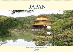 Japan, das Land der aufgehenden Sonne (Wandkalender 2023 DIN A2 quer)
