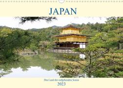 Japan, das Land der aufgehenden Sonne (Wandkalender 2023 DIN A3 quer)