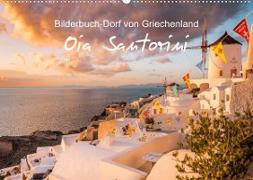 Oia Santorini - Bilderbuch-Dorf von Griechenland (Wandkalender 2023 DIN A2 quer)