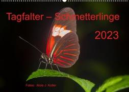 Tagfalter Schmetterlinge (Wandkalender 2023 DIN A2 quer)