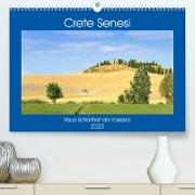 Crete Senesi - Raue Schönheit der Toskana (Premium, hochwertiger DIN A2 Wandkalender 2023, Kunstdruck in Hochglanz)