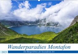 Wanderparadies Montafon (Wandkalender 2023 DIN A2 quer)