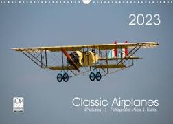 Classic Airplanes (Wandkalender 2023 DIN A3 quer)