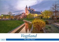 Vogtland - 900 Jahre Plauen (Wandkalender 2023 DIN A2 quer)