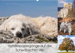 Hundespaziergänge auf der Schwäbischen Alb (Wandkalender 2023 DIN A2 quer)