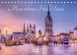 Mein schönes Halle Saale 2023 (Tischkalender 2023 DIN A5 quer)