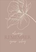 Blossom Collection / Notizbuch, Bullet Journal, Journal, Planer, Tagebuch "Remember"