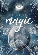 Moon Collection / Notizbuch, Bullet Journal, Journal, Planer, Tagebuch "Life is Magic"