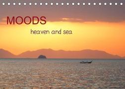 MOODS / heaven and sea (Tischkalender 2023 DIN A5 quer)