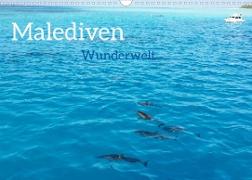 MALEDIVEN Wunderwelt (Wandkalender 2023 DIN A3 quer)
