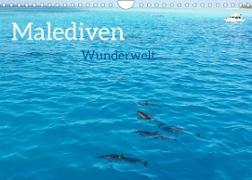 MALEDIVEN Wunderwelt (Wandkalender 2023 DIN A4 quer)