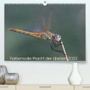 Farbenvolle Pracht der Libellen (Premium, hochwertiger DIN A2 Wandkalender 2023, Kunstdruck in Hochglanz)