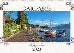 Gardasee - Idylle am Lago 2023 (Wandkalender 2023 DIN A2 quer)