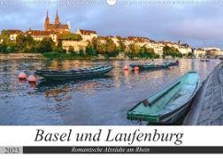 Basel und Laufenburg - Romantische Altstädte am Rhein (Wandkalender 2023 DIN A3 quer)