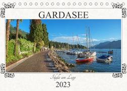 Gardasee - Idylle am Lago 2023 (Tischkalender 2023 DIN A5 quer)
