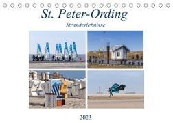 St. Peter-Ording Stranderlebnisse (Tischkalender 2023 DIN A5 quer)