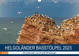 Helgoländer Basstölpel 2023 (Wandkalender 2023 DIN A3 quer)
