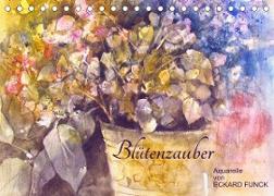 Blütenzauber - Aquarelle von ECKARD FUNCK (Tischkalender 2023 DIN A5 quer)