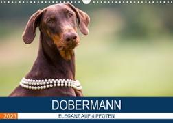 Dobermann 2023 (Wandkalender 2023 DIN A3 quer)