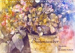 Blütenzauber - Aquarelle von ECKARD FUNCK (Wandkalender 2023 DIN A4 quer)