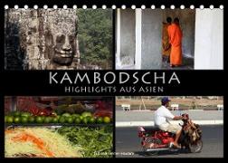 Kambodscha - Highlights aus Asien 2023 (Tischkalender 2023 DIN A5 quer)