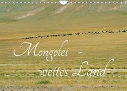 Mongolei - weites Land (Wandkalender 2023 DIN A4 quer)