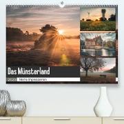 Das Münsterland - Meine Impressionen (Premium, hochwertiger DIN A2 Wandkalender 2023, Kunstdruck in Hochglanz)