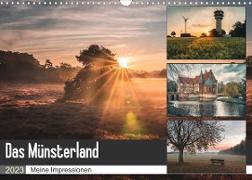 Das Münsterland - Meine Impressionen (Wandkalender 2023 DIN A3 quer)