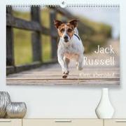 Jack Russell - Klein, aber oho! (Premium, hochwertiger DIN A2 Wandkalender 2023, Kunstdruck in Hochglanz)