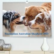Australian Shepherd 2023 (Premium, hochwertiger DIN A2 Wandkalender 2023, Kunstdruck in Hochglanz)