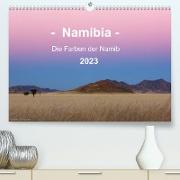 Namibia - Die Farben der Namib (Premium, hochwertiger DIN A2 Wandkalender 2023, Kunstdruck in Hochglanz)