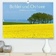 Schlei und Ostsee - Eine Region zum Verlieben (Premium, hochwertiger DIN A2 Wandkalender 2023, Kunstdruck in Hochglanz)