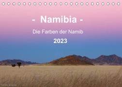 Namibia - Die Farben der Namib (Tischkalender 2023 DIN A5 quer)