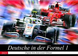 Deutsche in der Formel 1 (Wandkalender 2023 DIN A2 quer)