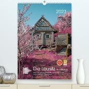Lausitzer Landmarken in Infrarot (Premium, hochwertiger DIN A2 Wandkalender 2023, Kunstdruck in Hochglanz)